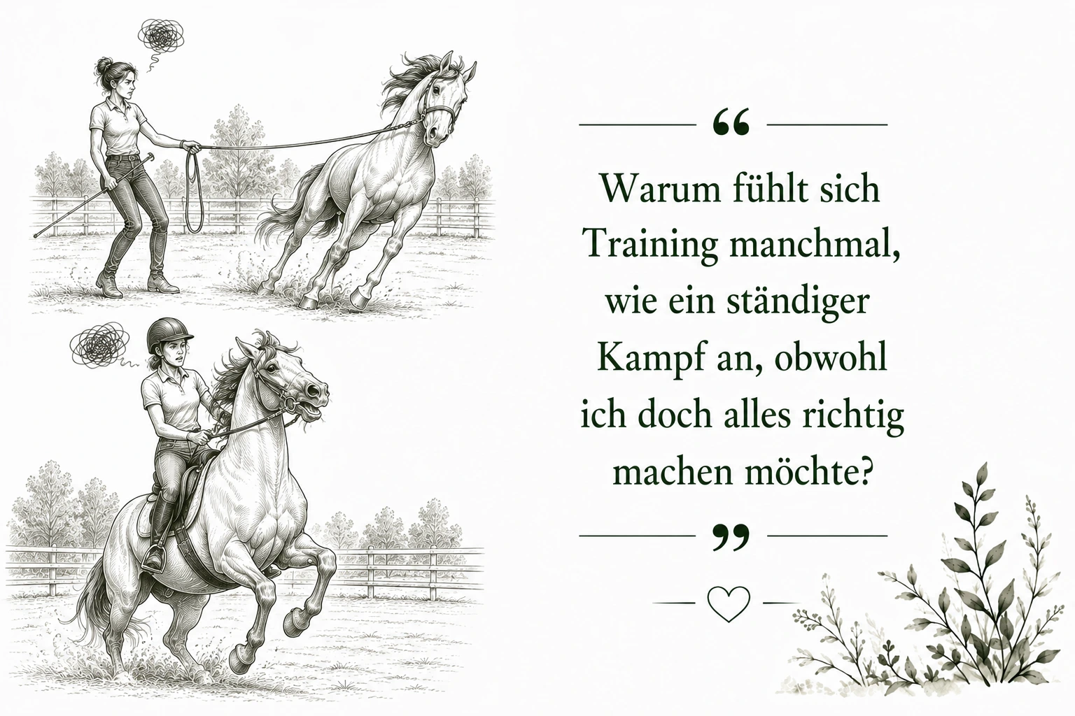 FL7 Gemeinsamer Lernweg Pferd und Mensch Copyright Corinne Hauser
