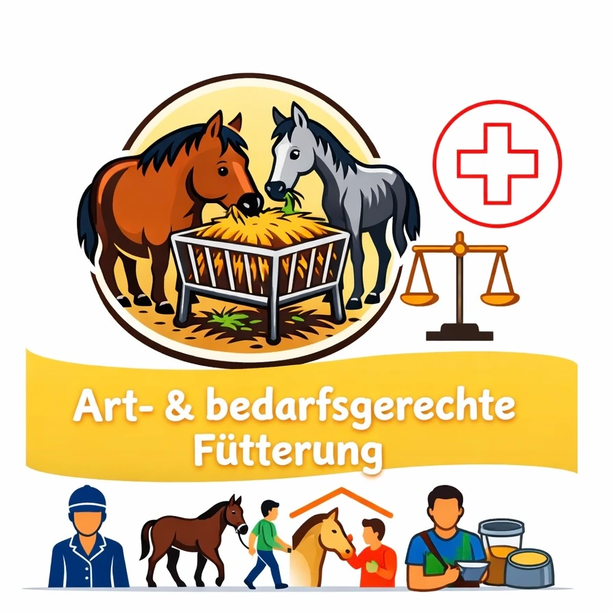 Theorie und Praxis für eine optimale Pferdefütterung - BEST OF HORSE HAY